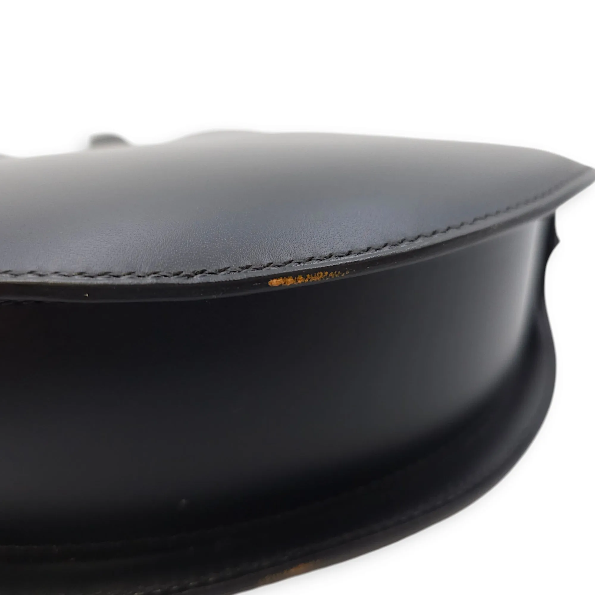 Baton De Craie 25 Black in Vache Hunter, Palladium hardware