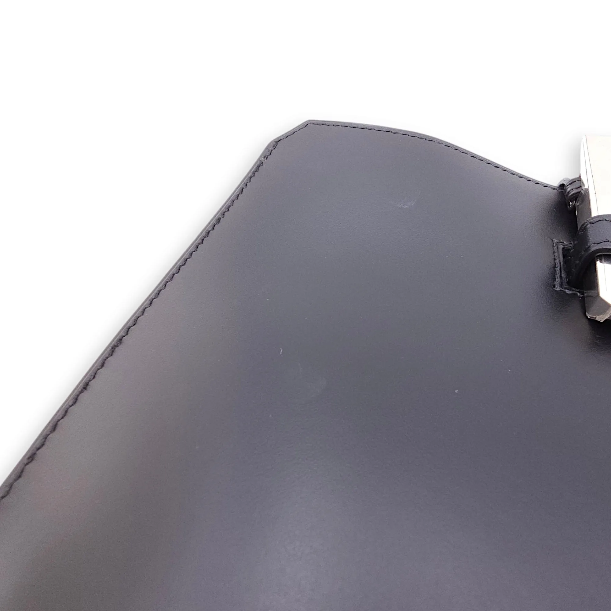 Baton De Craie 25 Black in Vache Hunter, Palladium hardware