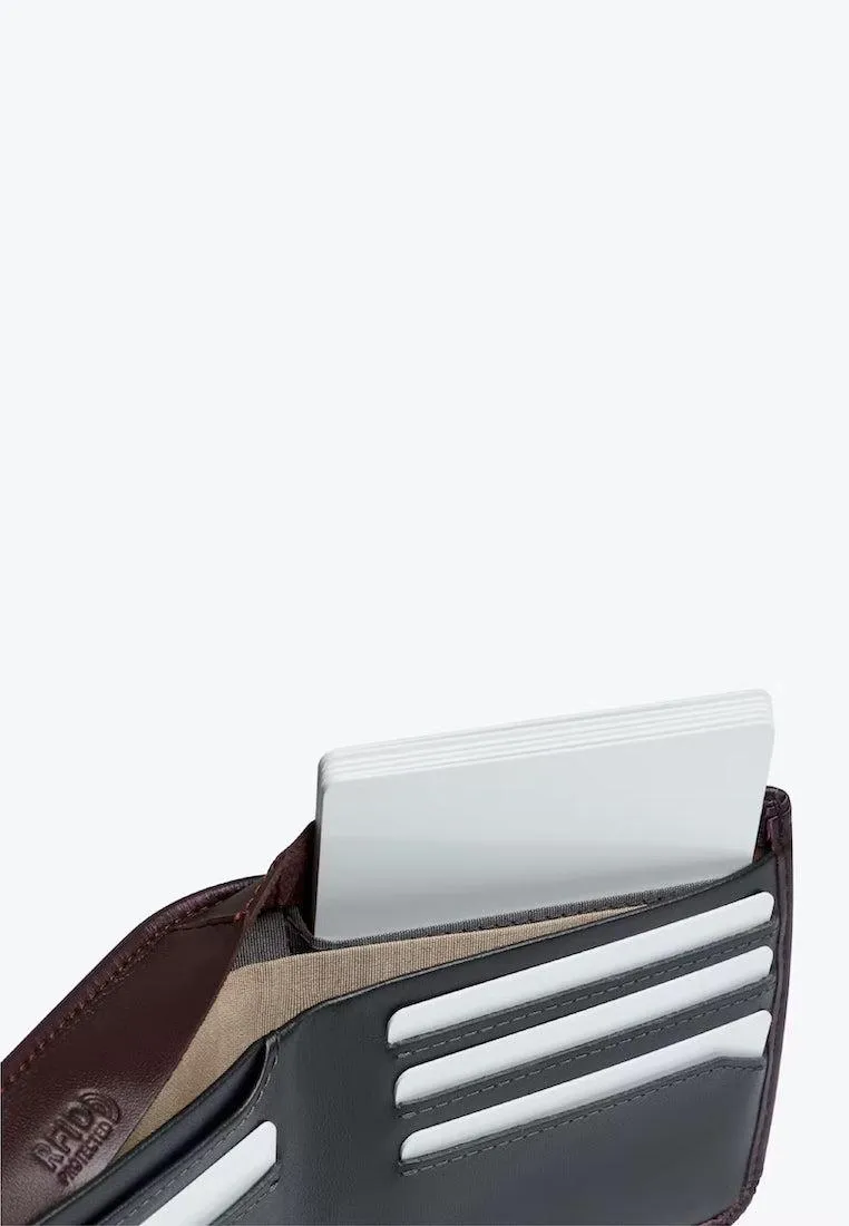 Bellroy Hide and Seek Wallet Deep Plum RFID