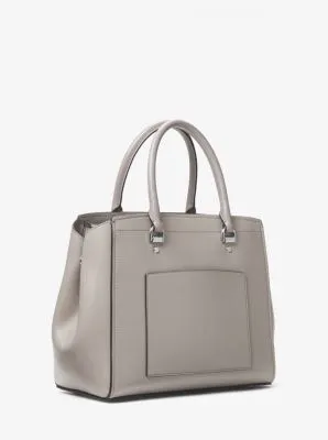Benning Large Leather Satchel