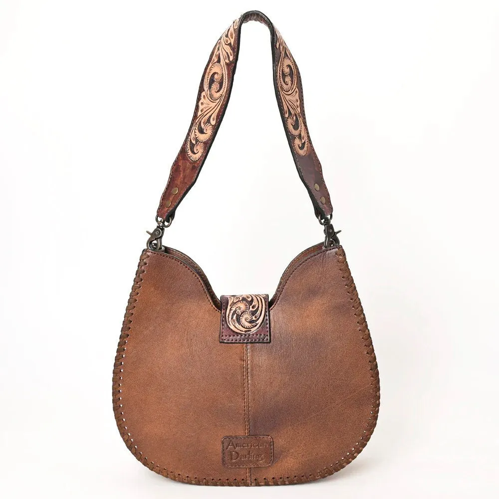Big Fork Western Leather Hobo Purse