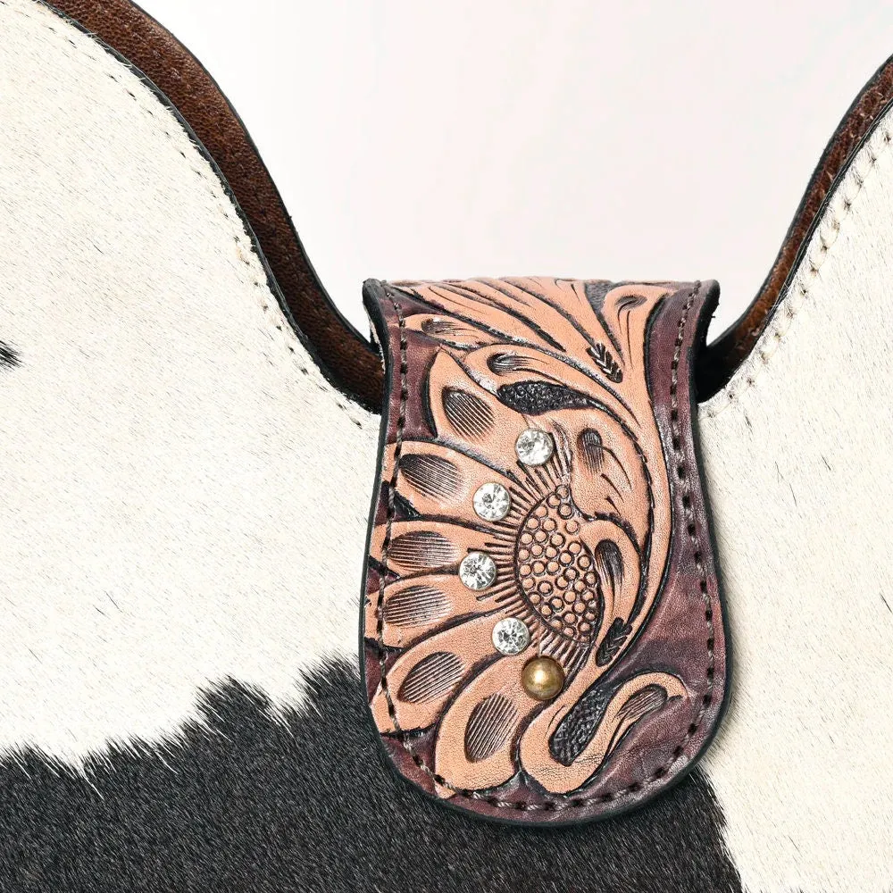 Big Fork Western Leather Hobo Purse