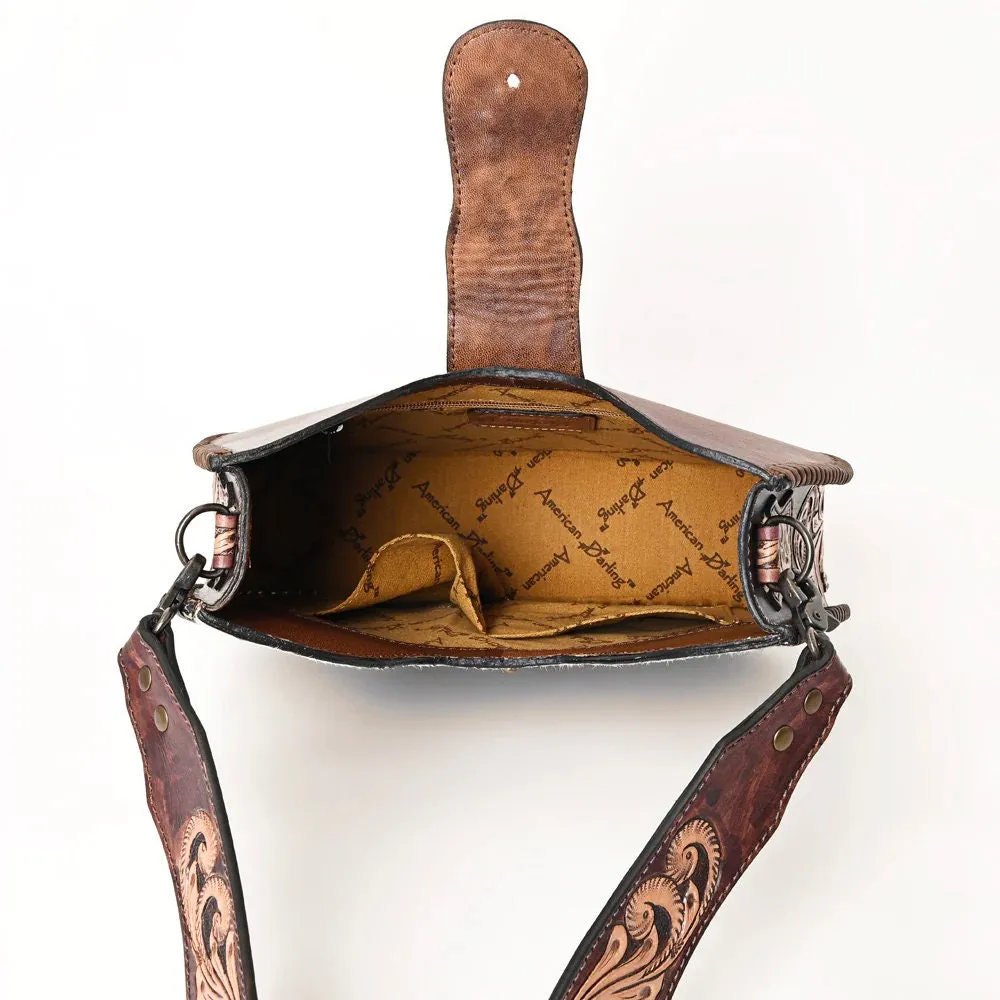 Big Fork Western Leather Hobo Purse