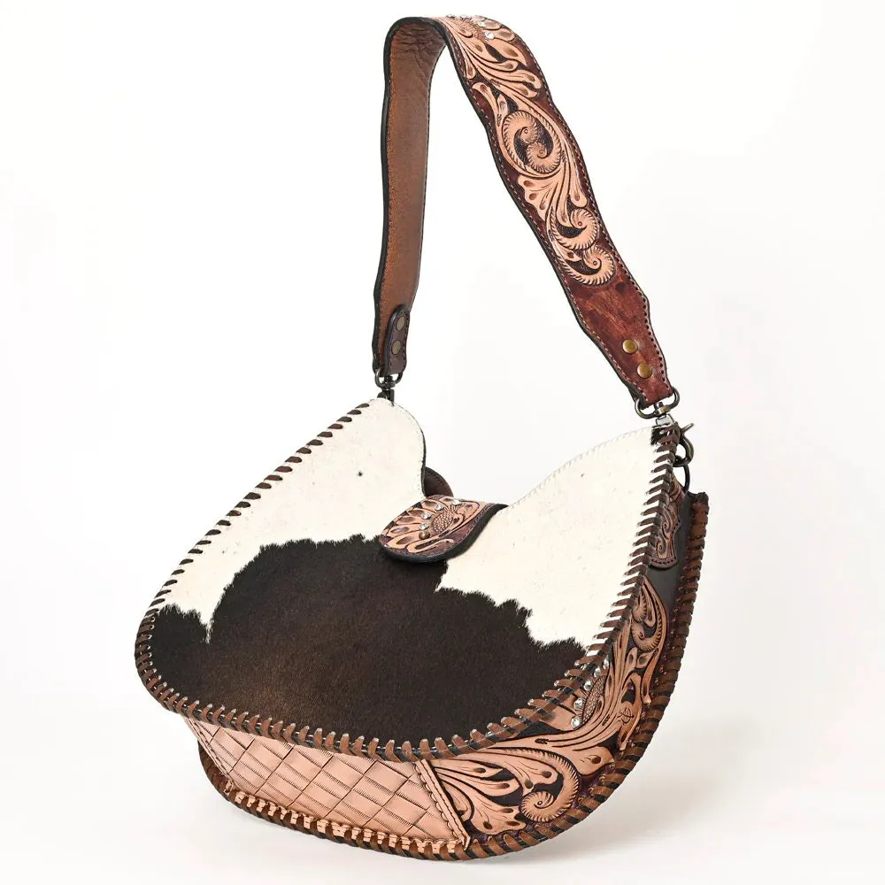 Big Fork Western Leather Hobo Purse