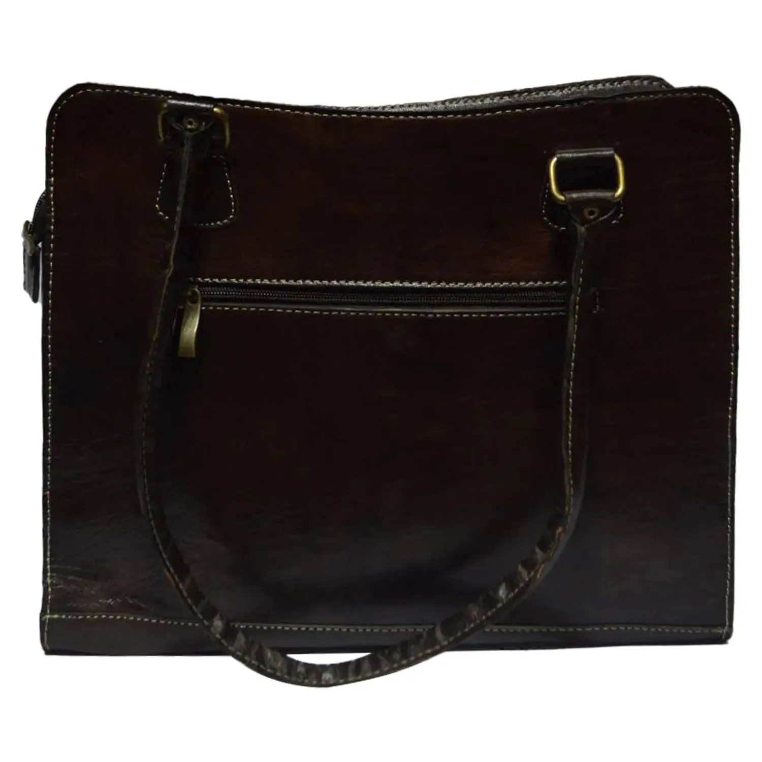 Biyadina Store Handbag Purse - Black - Stylish & Functional Travel Accessory - Premium Calfskin Leather  - Multiple Compartments