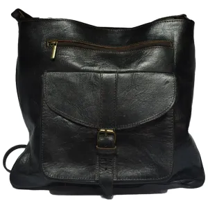 Biyadina Store Handbag Purse - Black - Stylish & Functional Travel Accessory - Premium Calfskin Leather with Zipper - Multiple Compartments