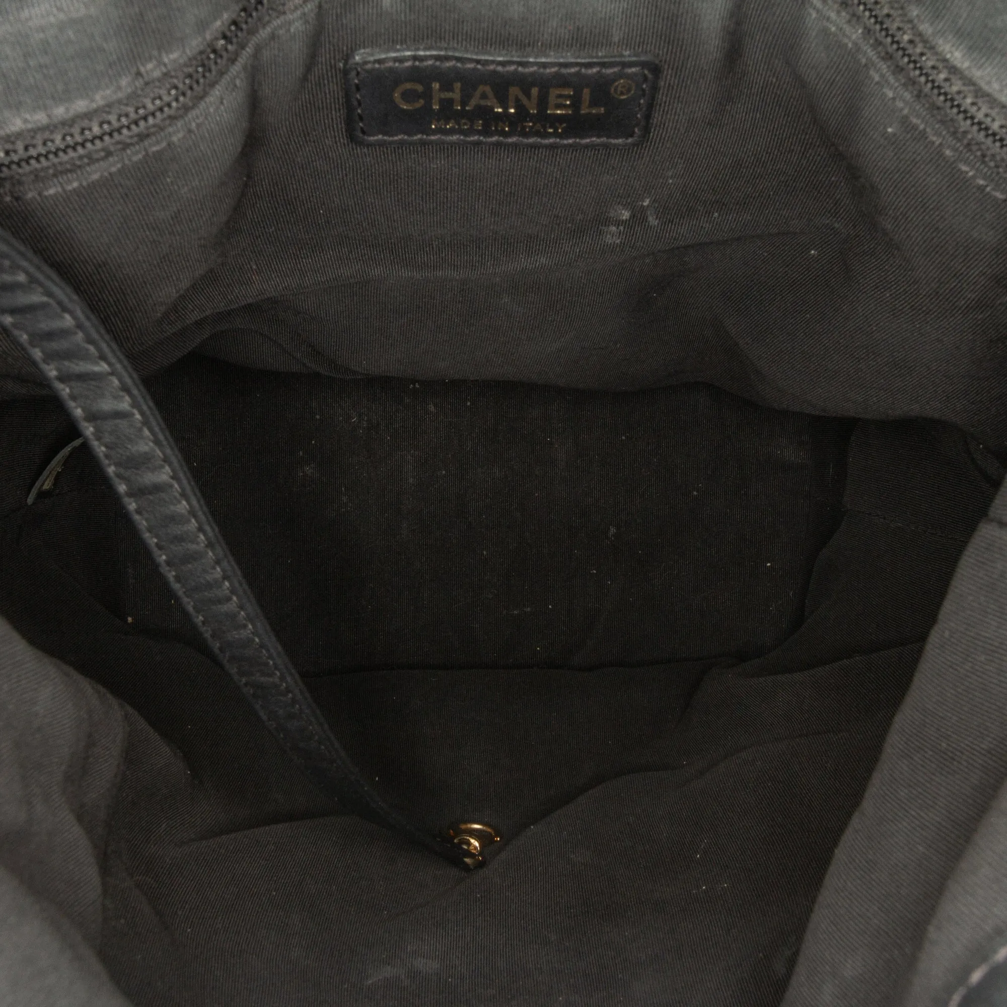 Black Chanel Caviar Casual Style Hobo