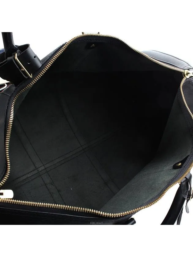 Black Epi Keepall 50 Travel Bag