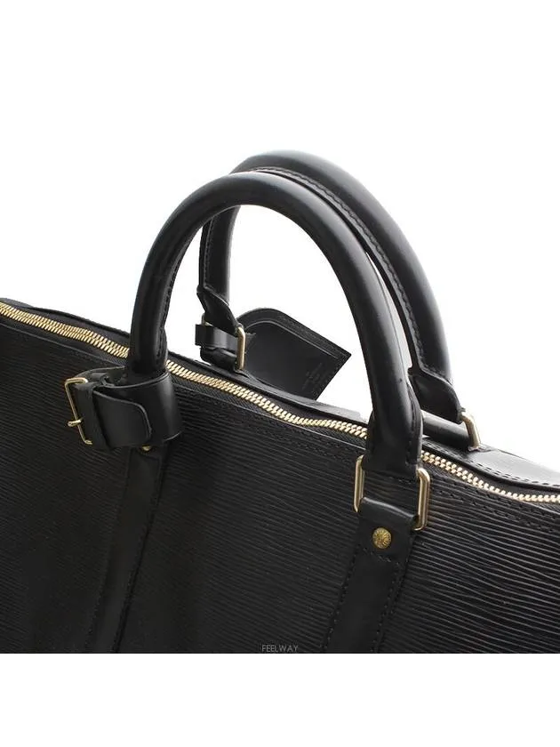 Black Epi Keepall 50 Travel Bag