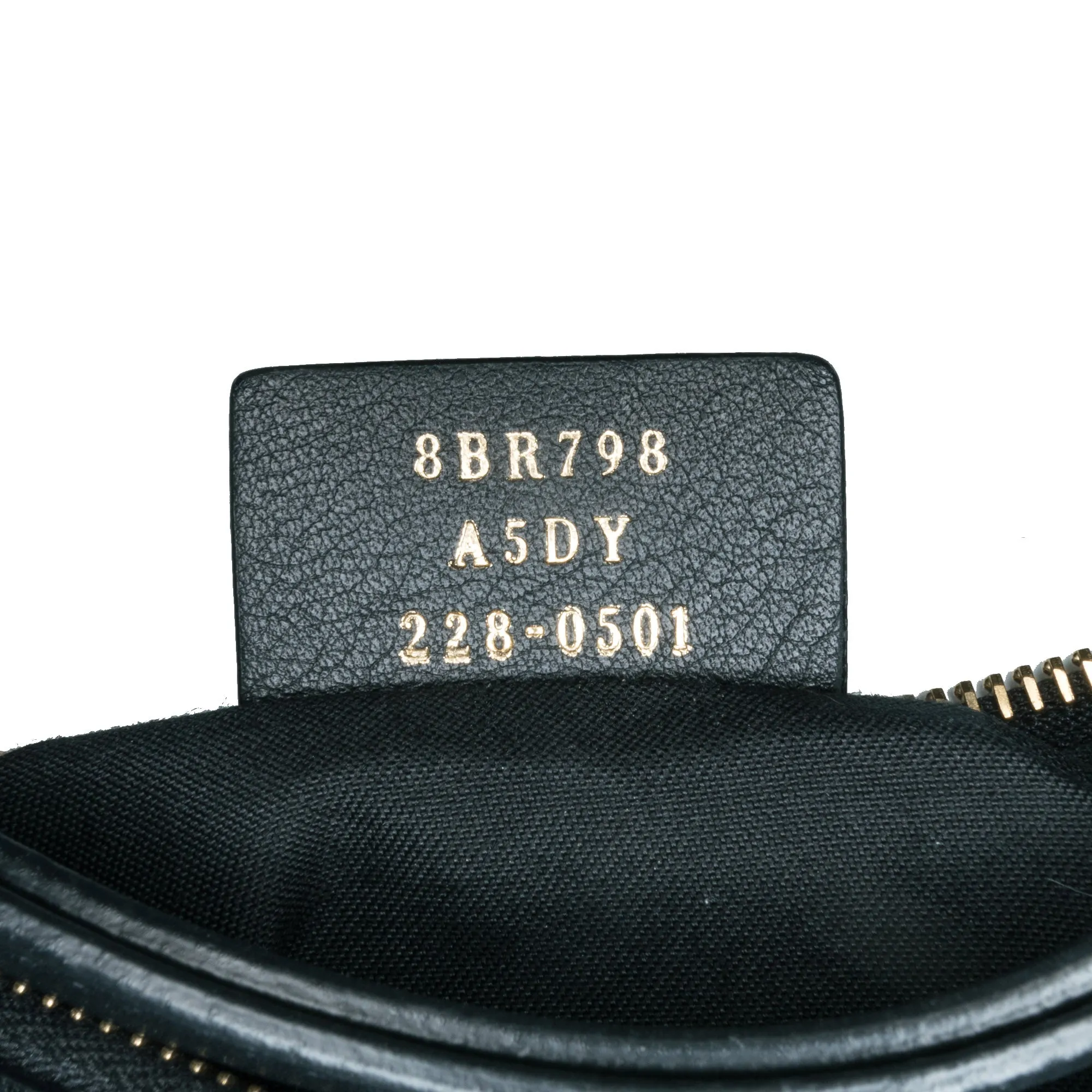 Black Fendi Medium Leather Fendigraphy Hobo