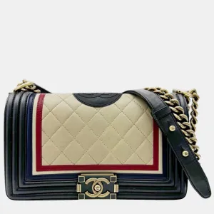 Black Ivory Red Blue Multicolor Boy Ramsun Coco Mark Chain Bag