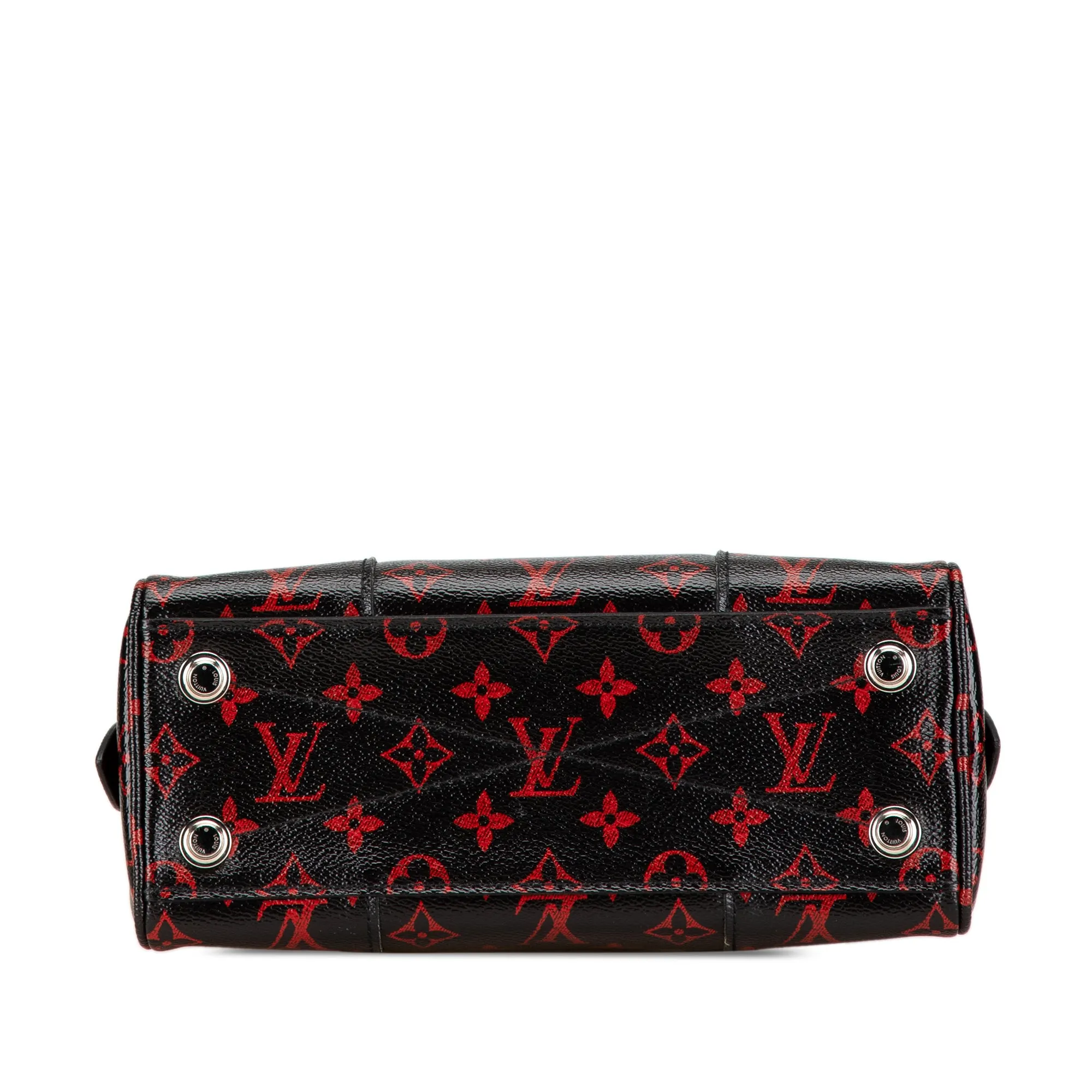 Black Louis Vuitton Monogram Infrarouge Dora Soft BB Satchel