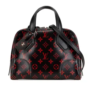 Black Louis Vuitton Monogram Infrarouge Dora Soft BB Satchel