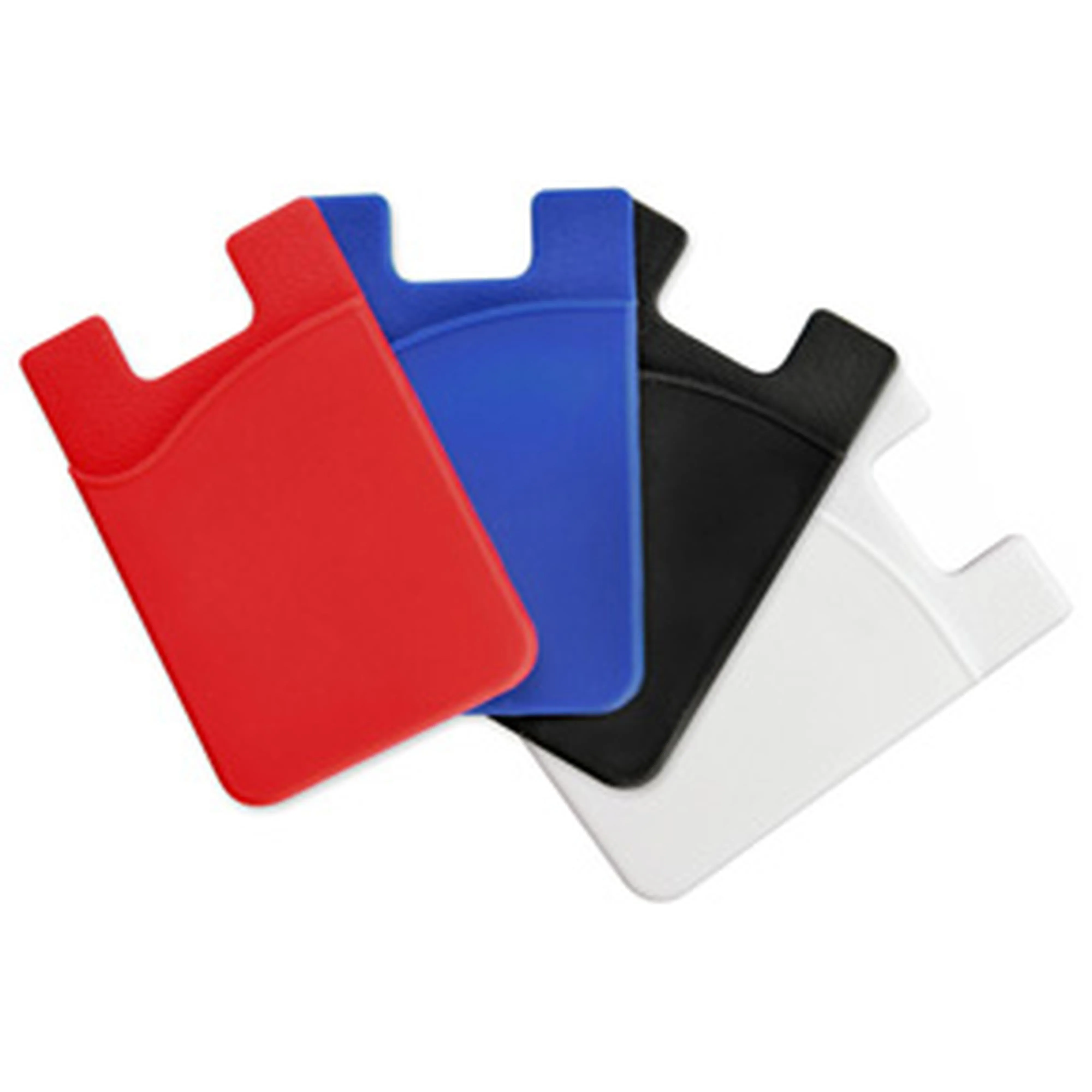Black Silicone Cell Phone Wallet