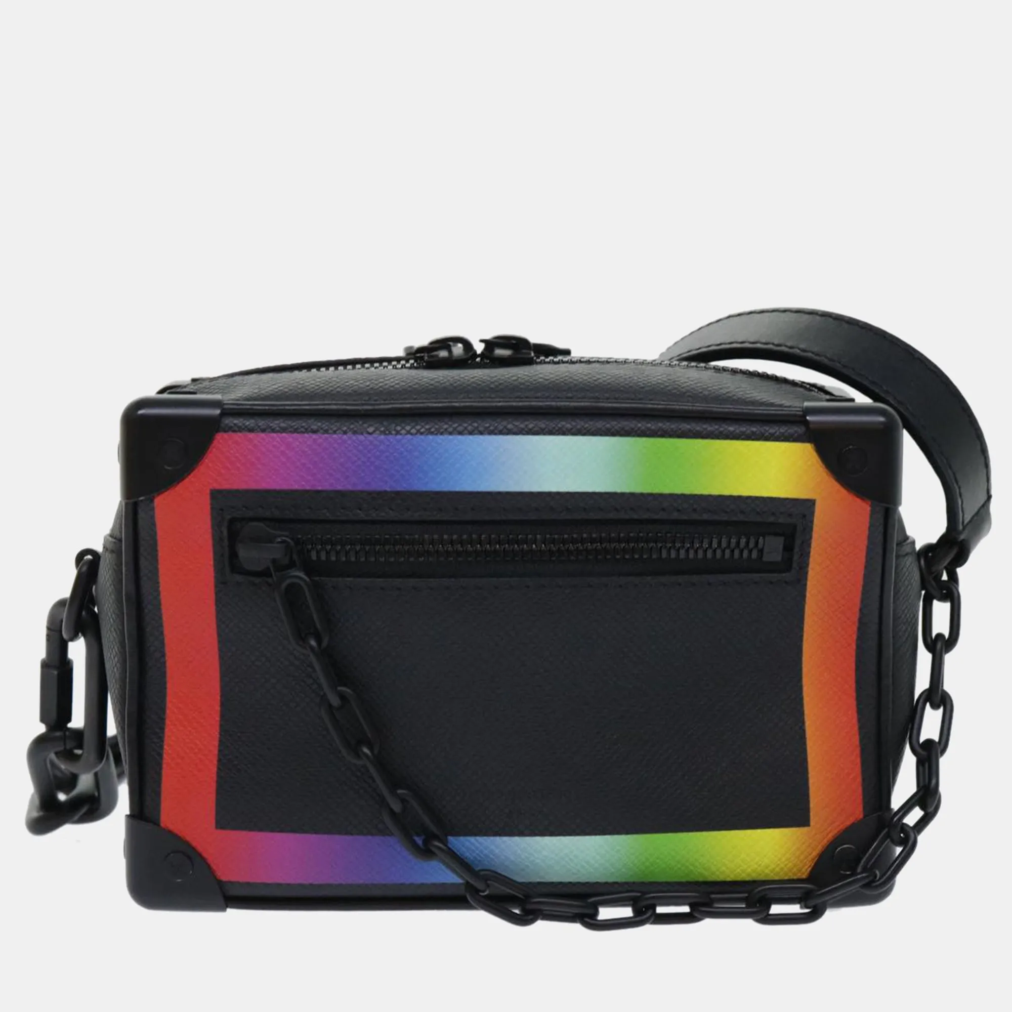 Black Synthetic Malle shoulder bag