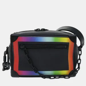 Black Synthetic Malle shoulder bag