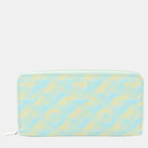Blue Stardust Monogram Empreinte Leather Zippy Wallet