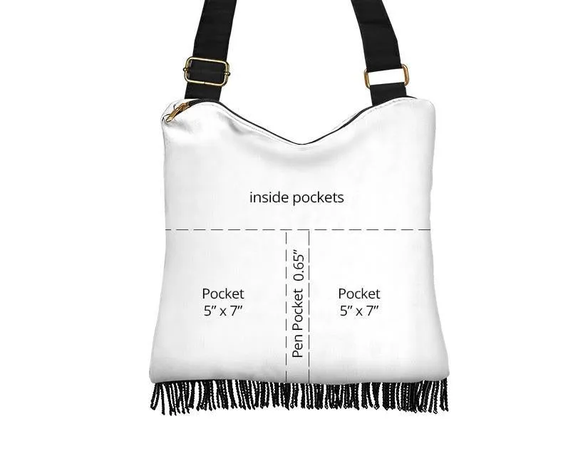 Boho Bag (Canvas) - Dreamcatcher | Hobo Slouchy Bag Crossbody, Shoulder Bags for Women Hobo, Pattern Hobo Bag, Boho Hobo Bag