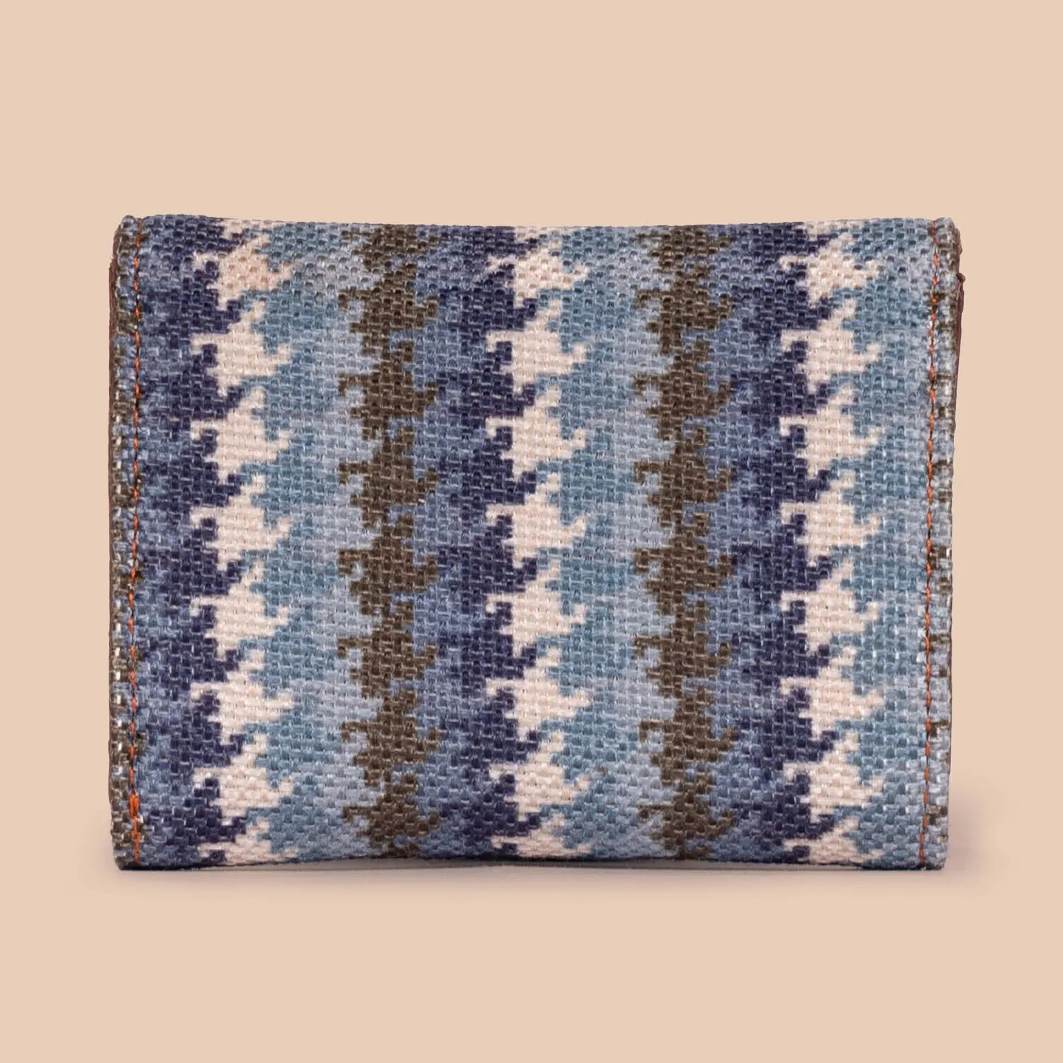 Bombay Houndstooth Trifold Wallet