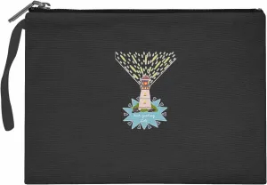 Bonateks Women's TRFCB102274 Women's Clutches, Black, black