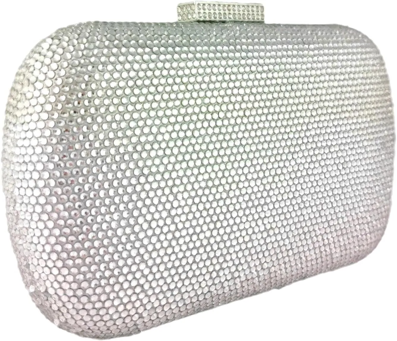 Boutique De FGG Bling Evening Bags and Clutches for Women Formal Party Crystal Clutch Bag Wedding Rhinestone Handbags,Mini