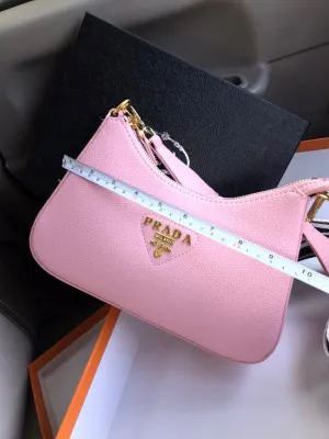 Branded Saffiano Shoulder Bag -335