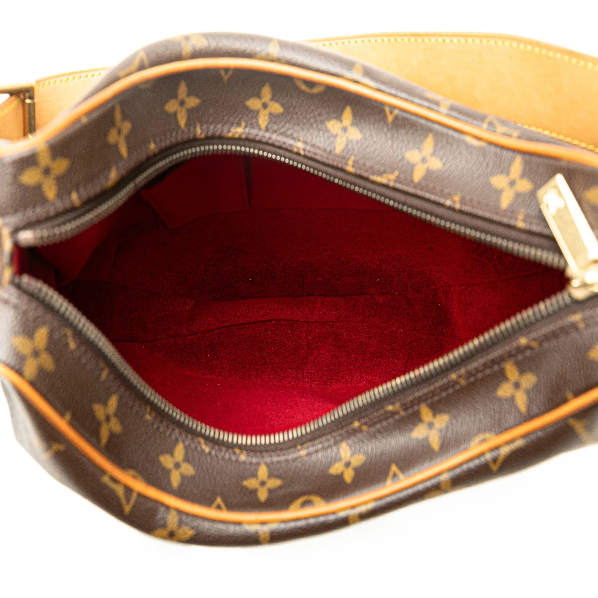 Brown Louis Vuitton Monogram Croissant GM Hobo Bag