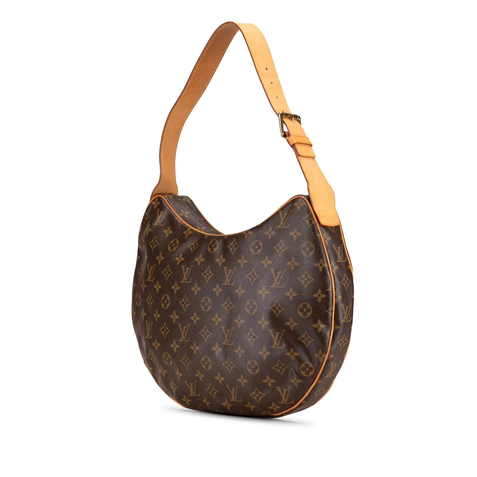 Brown Louis Vuitton Monogram Croissant GM Hobo Bag