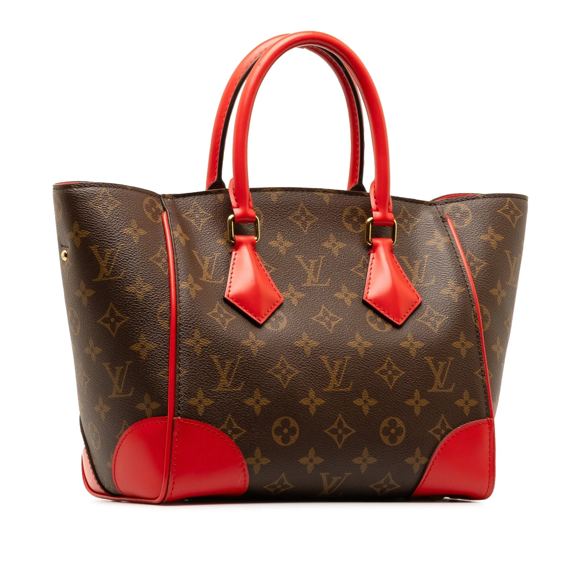 Brown Louis Vuitton Monogram Phenix PM Satchel
