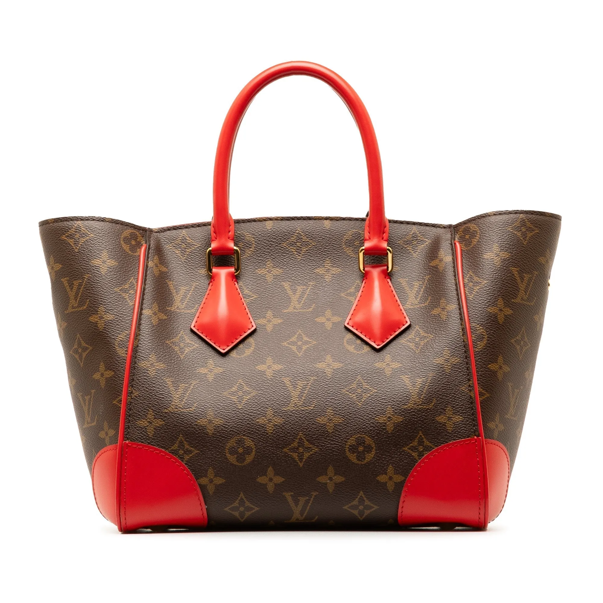 Brown Louis Vuitton Monogram Phenix PM Satchel