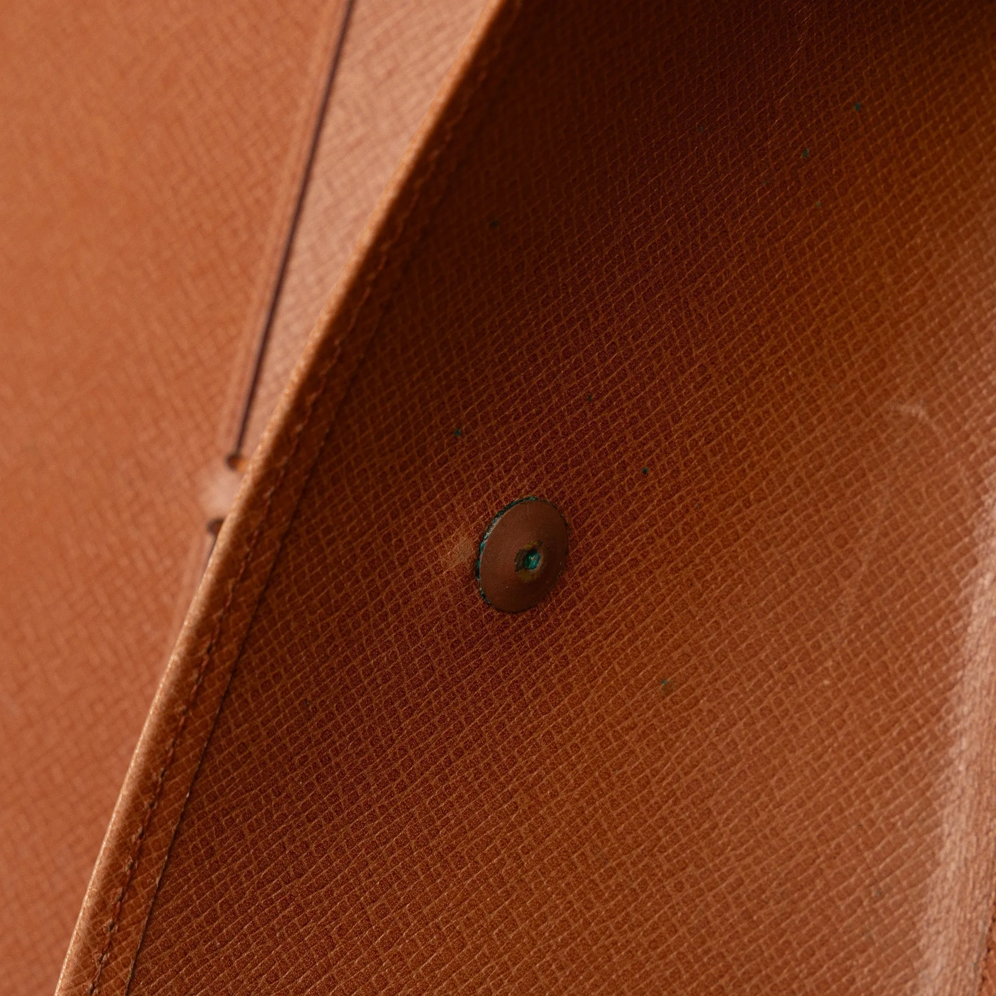 Brown Louis Vuitton Monogram Porte Tresor International Long Wallets