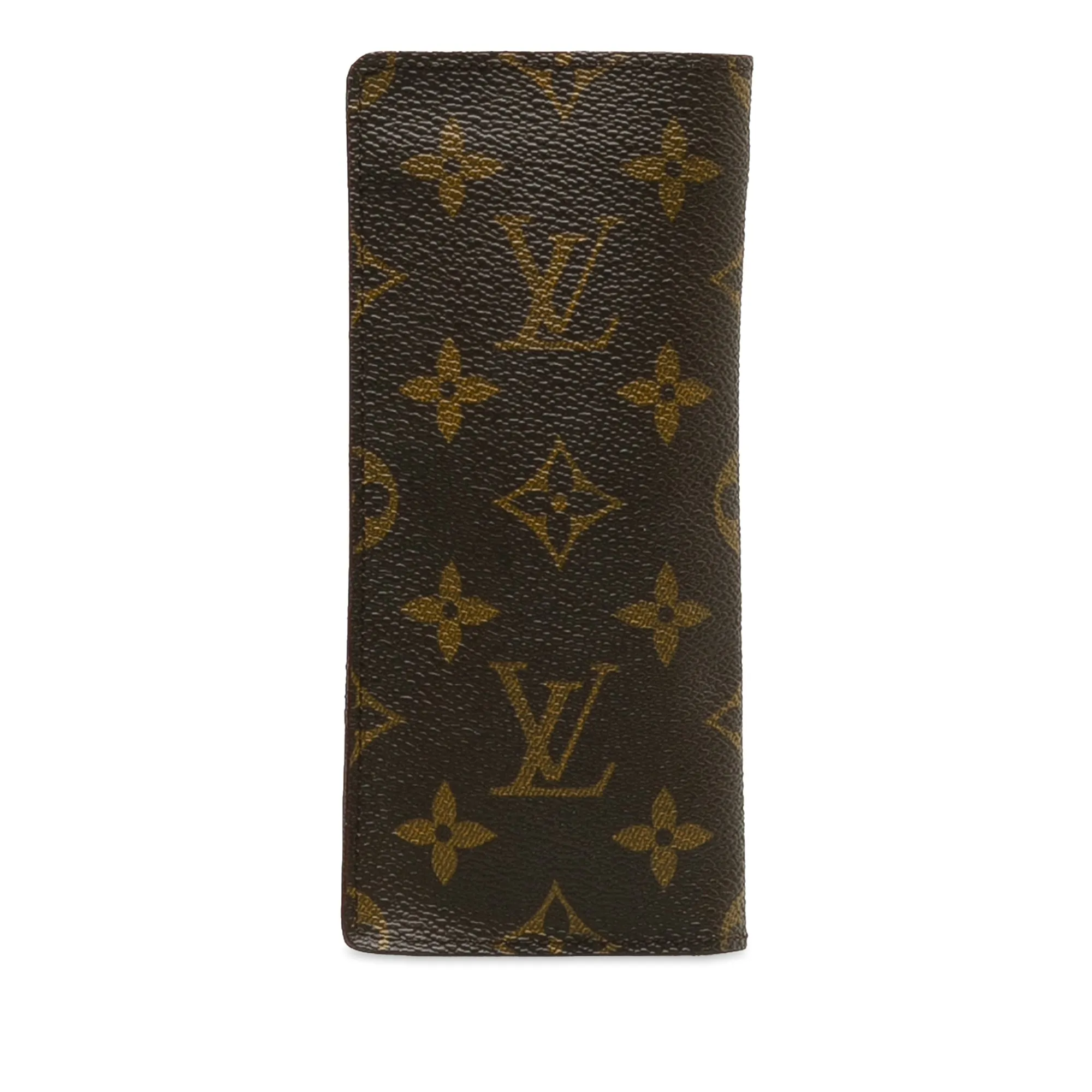 Brown Louis Vuitton Monogram Porte-Valeurs Cartes Credit Long Wallets