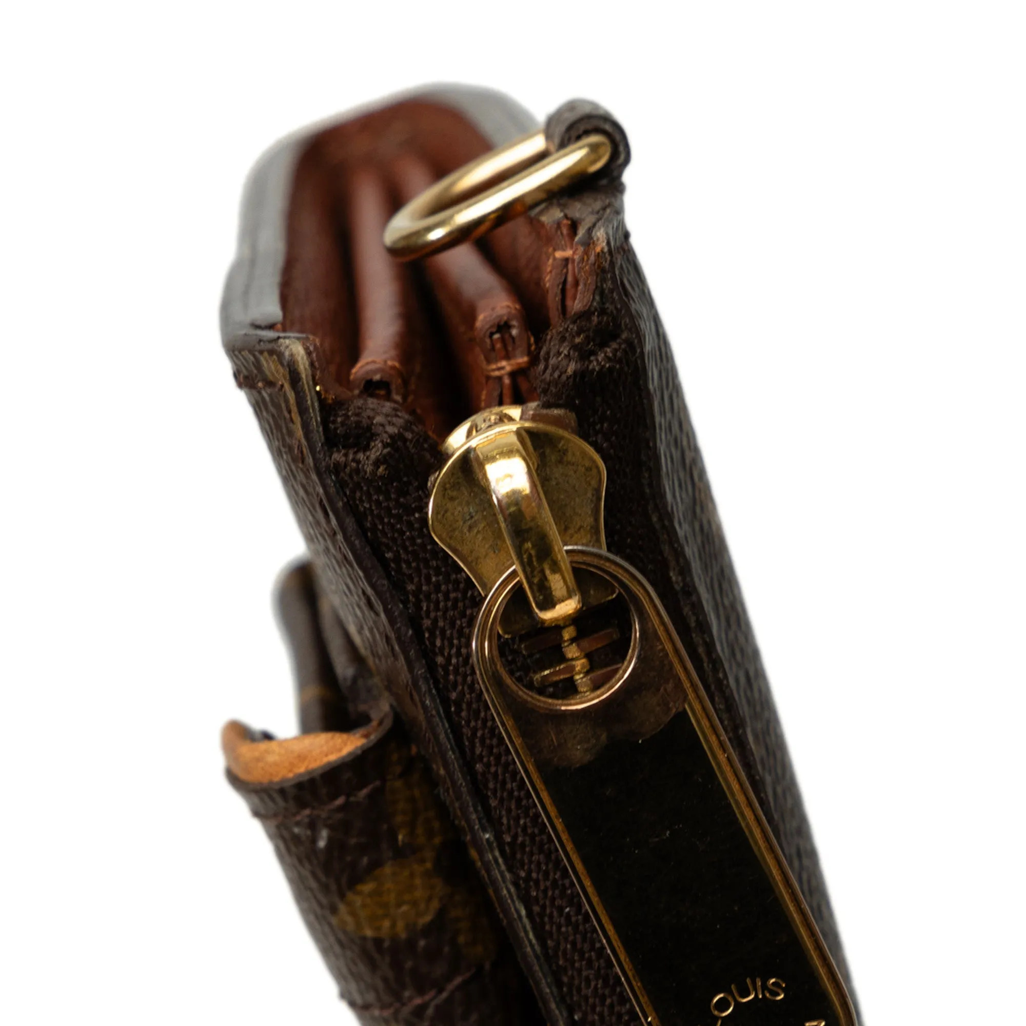 Brown Louis Vuitton Monogram Portefeuille Astrid Long Wallets