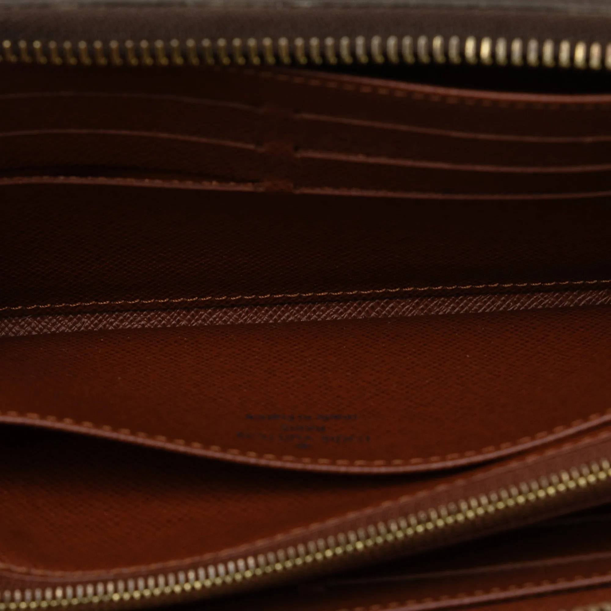 Brown Louis Vuitton Monogram Portefeuille Astrid Long Wallets