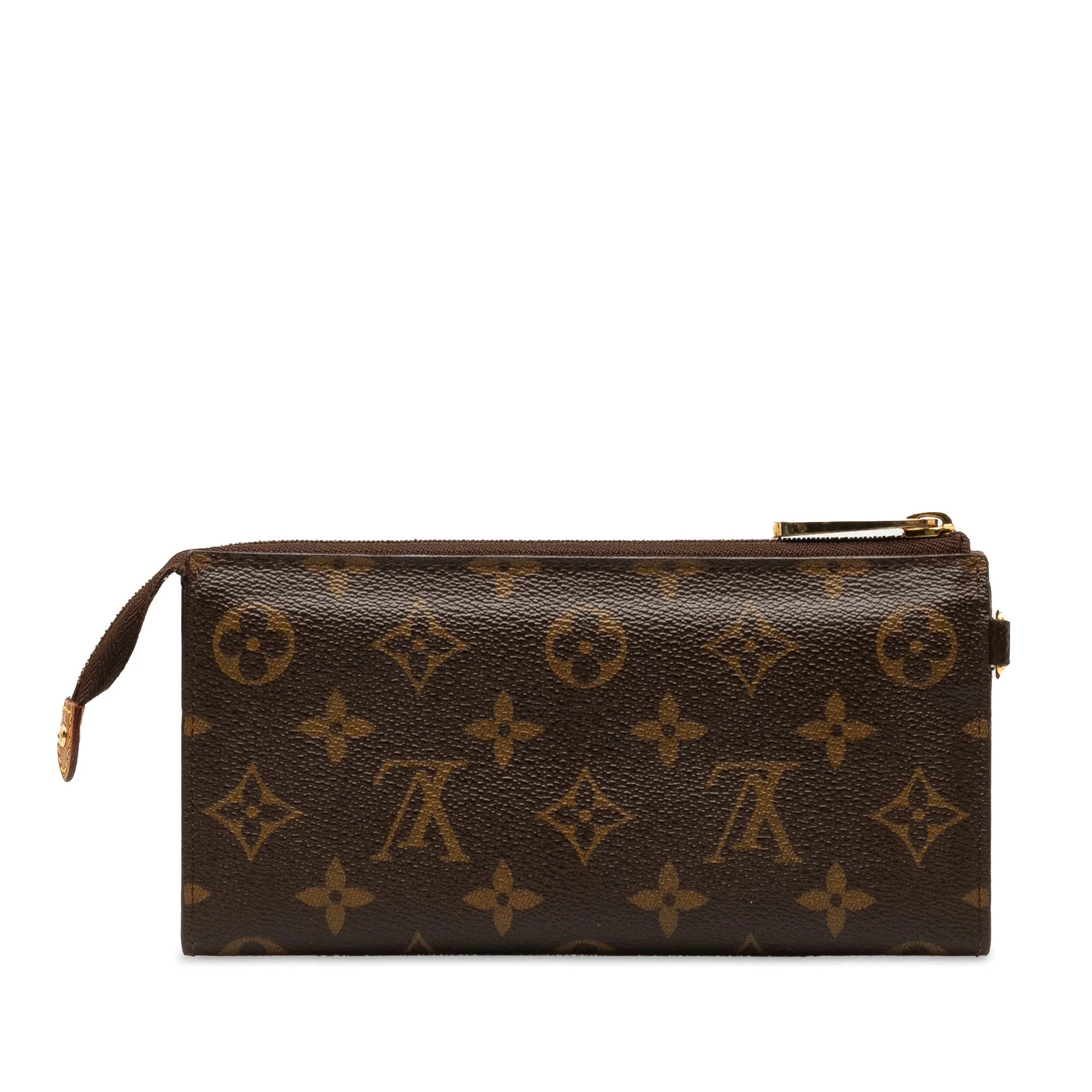 Brown Louis Vuitton Monogram Portefeuille Astrid Long Wallets