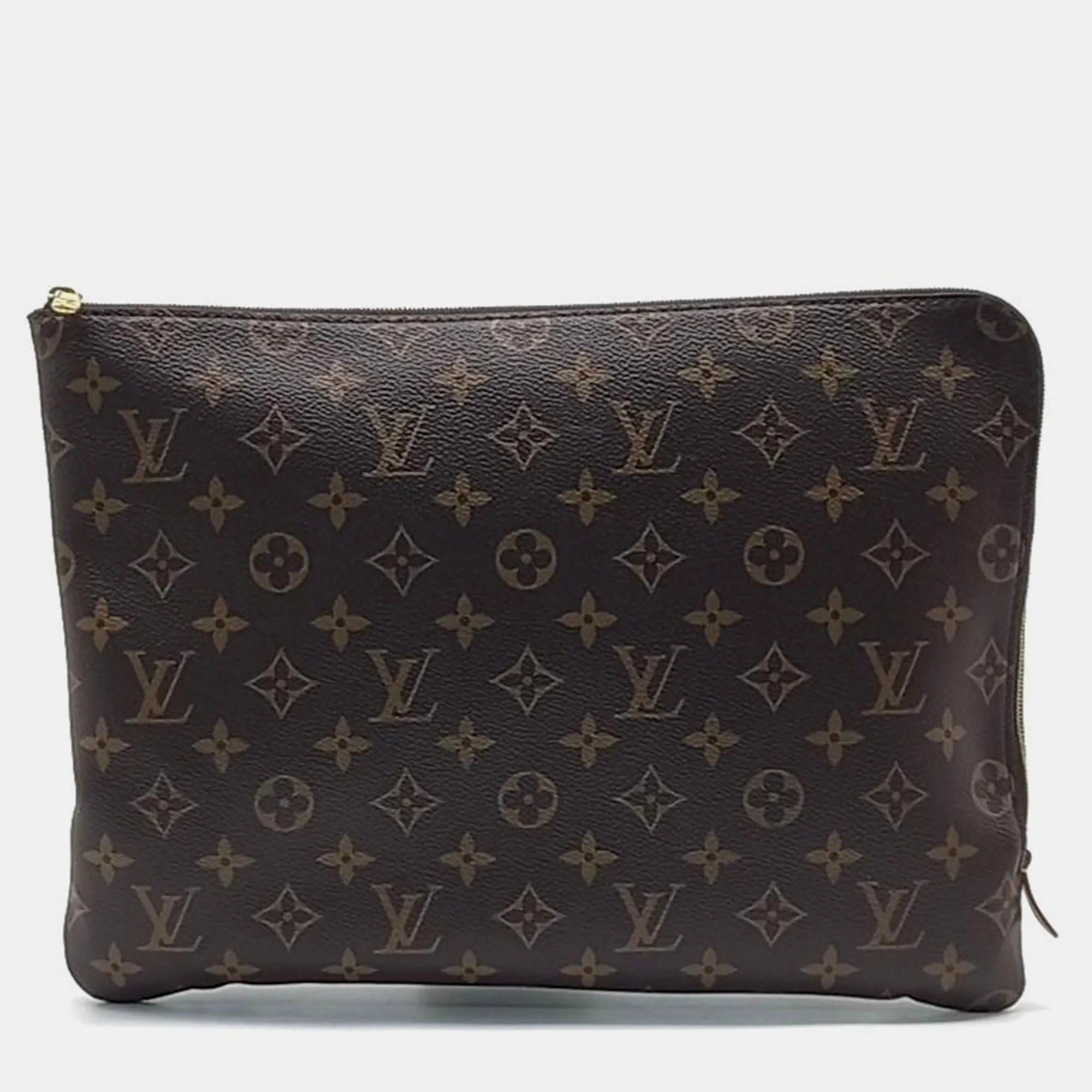 Brown Monogram Canvas Etui Voyage MM Pouch