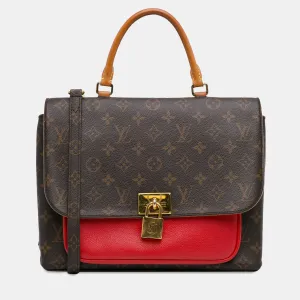 Brown Monogram Canvas Marignan Top Handle Bag