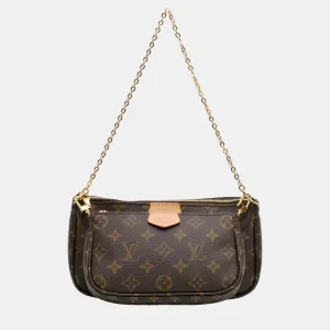 Brown Monogram Canvas Multi Pochette Accessoires Shoulder Bag