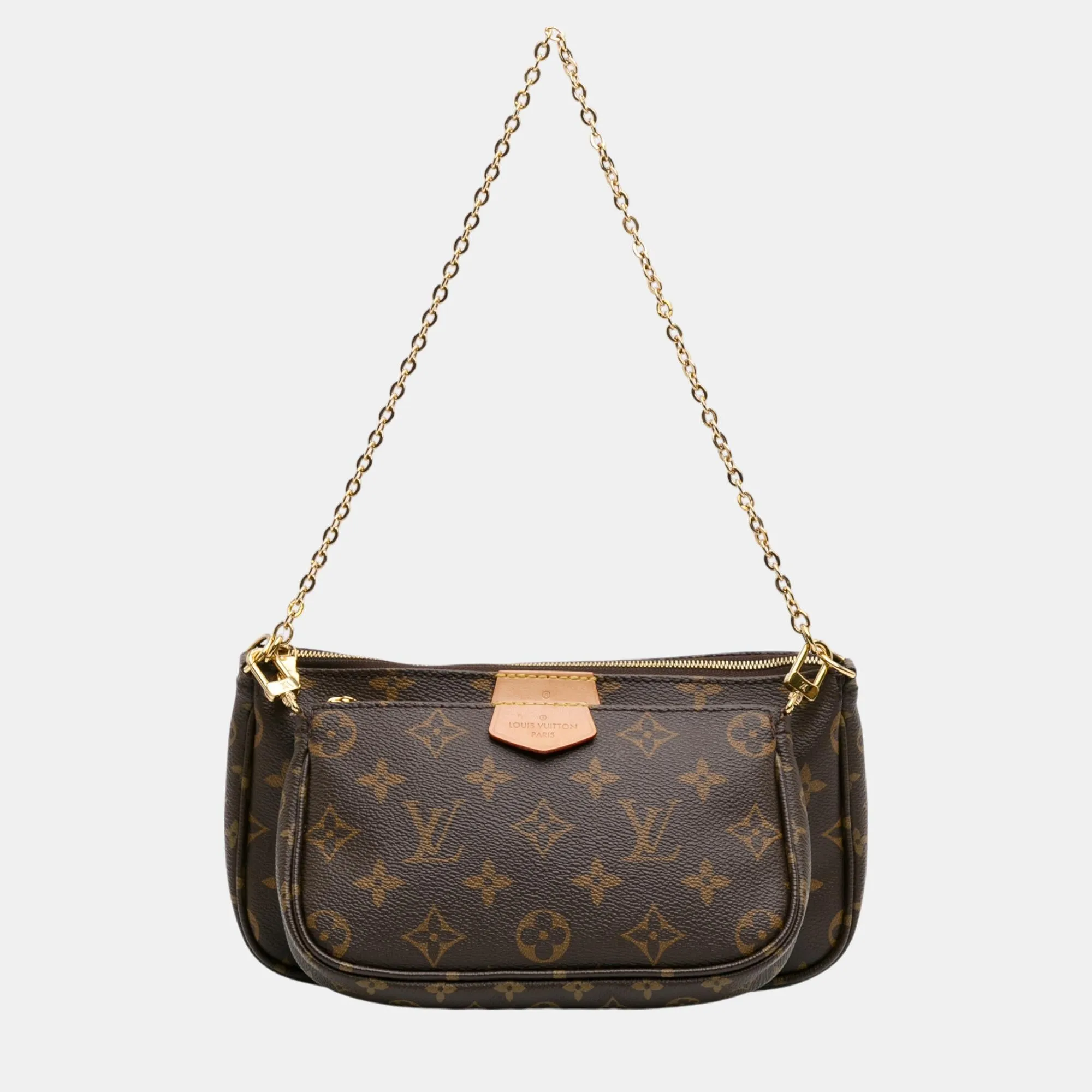 Brown Monogram Canvas Multi Pochette Accessoires Shoulder Bag