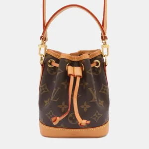 Brown Monogram Nano Noe Bag