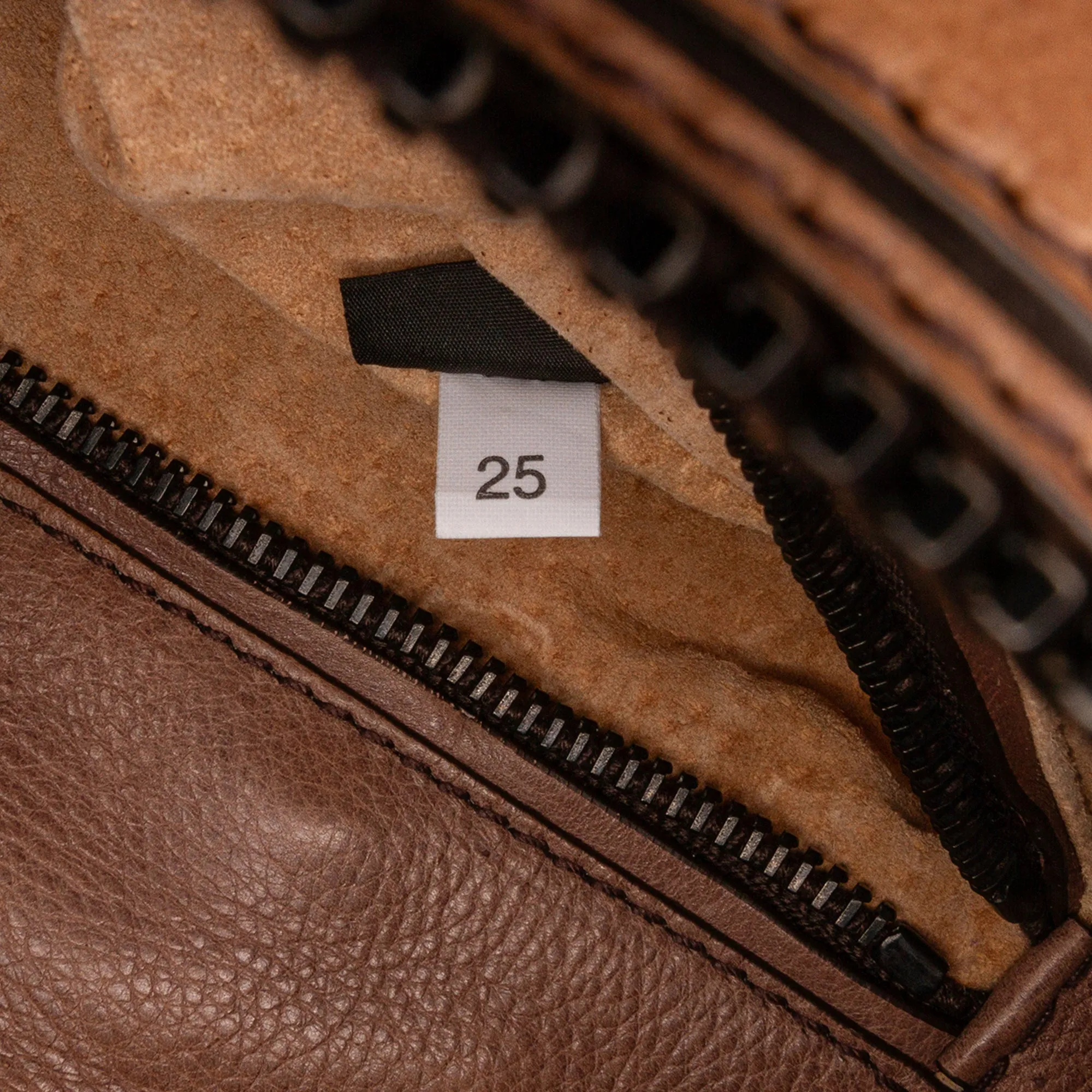 Brown Prada Glace Calf Ombre Leather Satchel