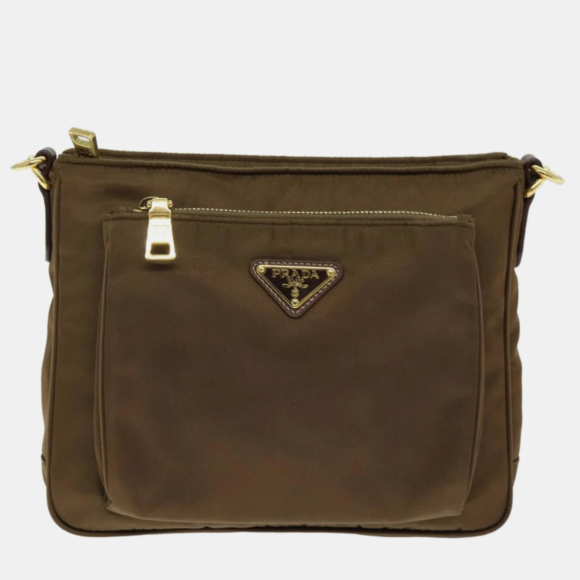 Brown Tessuto shoulder bag