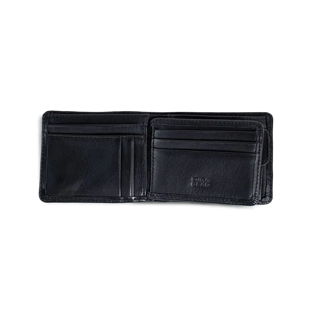 Buff Bifold Wallet Black