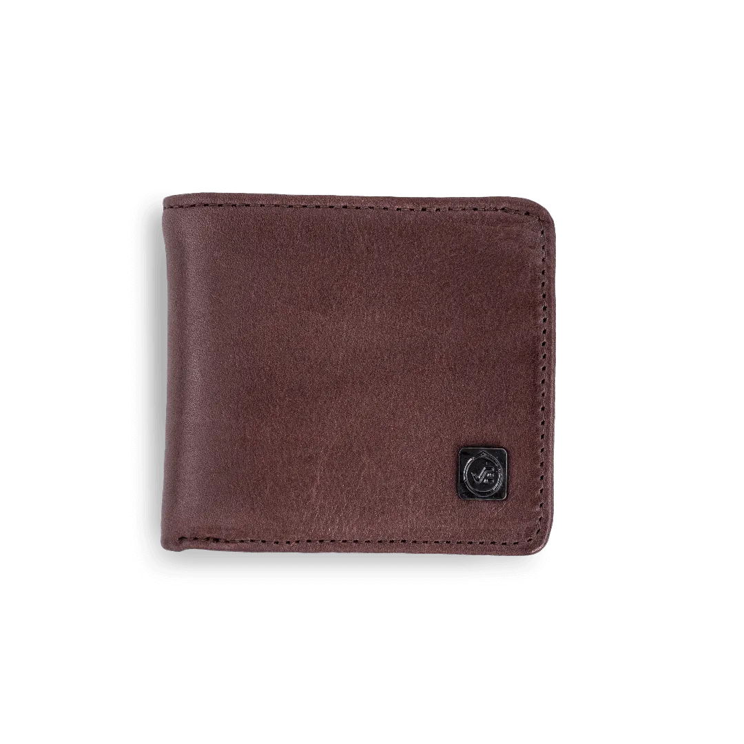Buff Bifold Wallet Brown