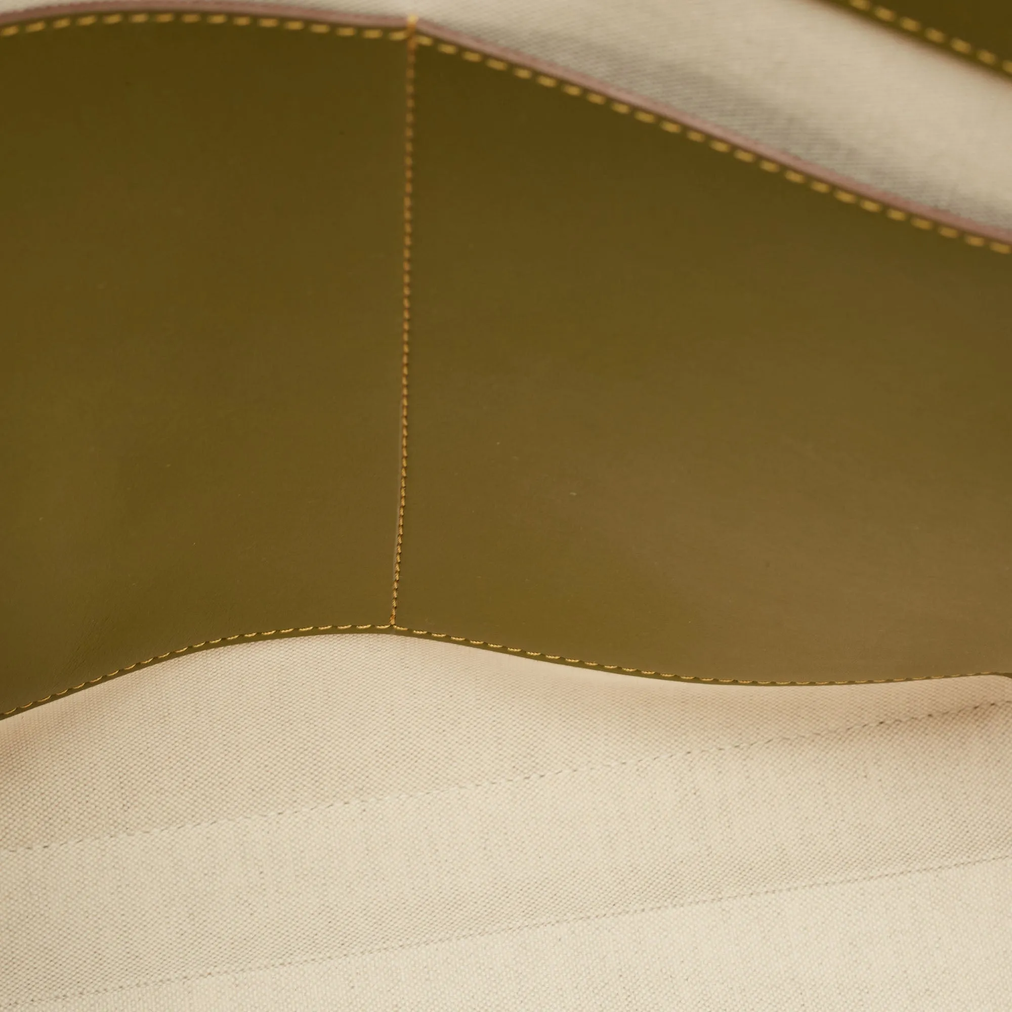 BURBERRY Green/Blue Leather Medium Pocket Bag