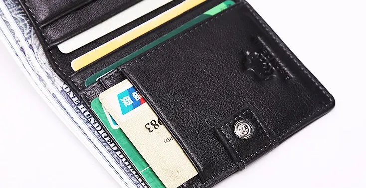 Business Genuine Leather Wallet For Men