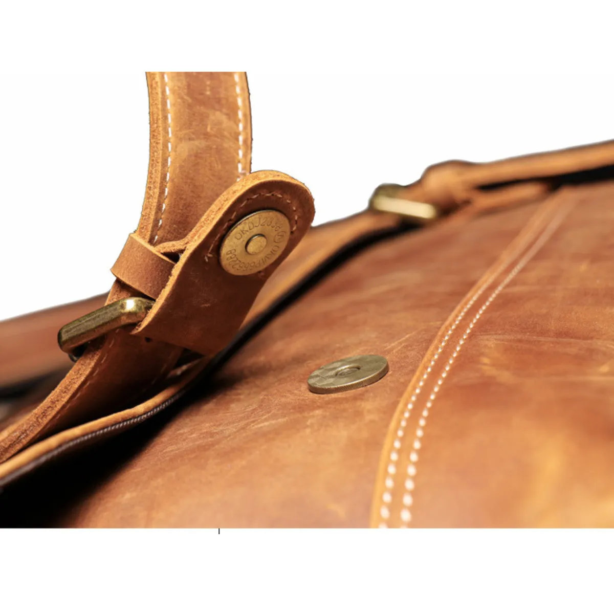 Cadiz Genuine Leather Messenger Bag