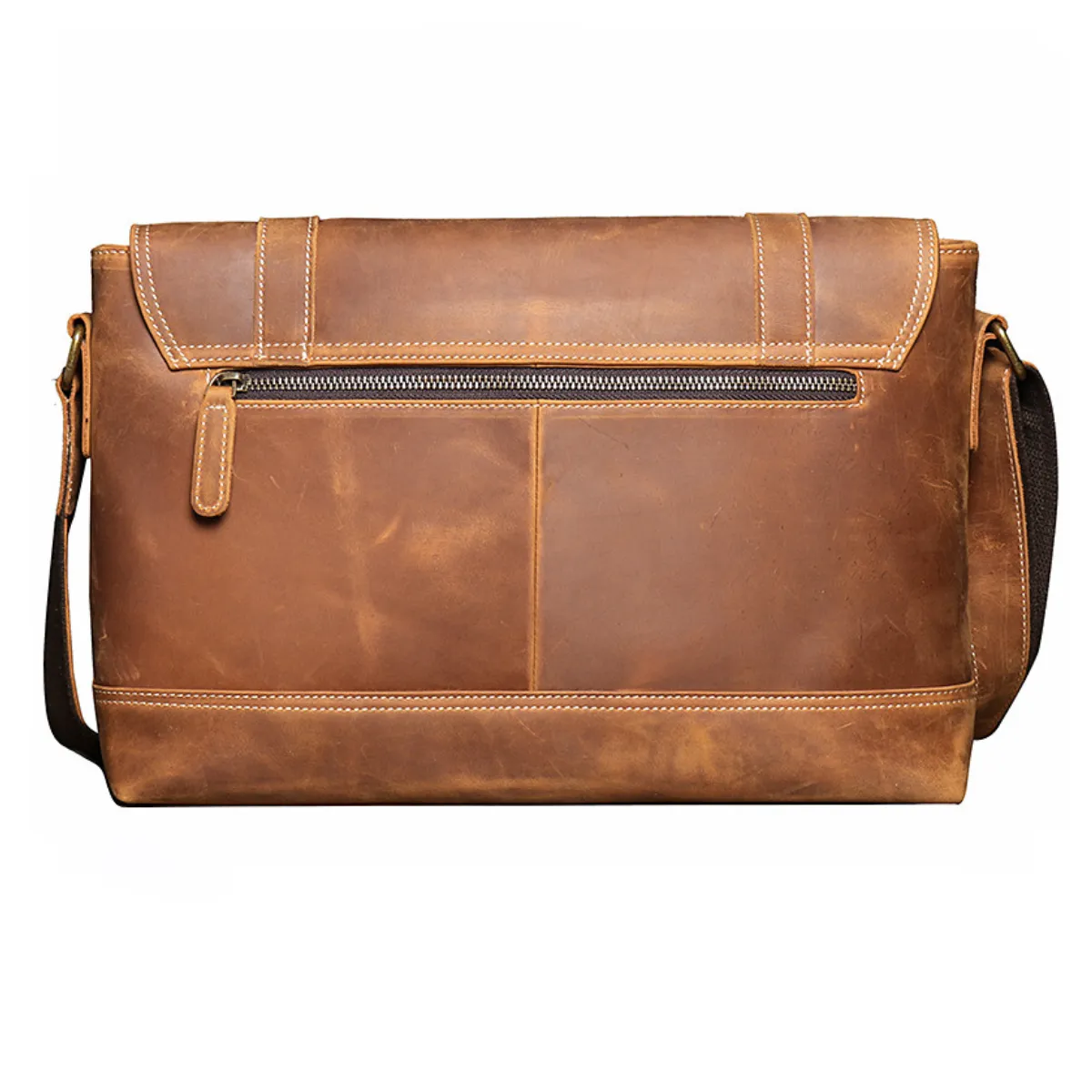 Cadiz Genuine Leather Messenger Bag