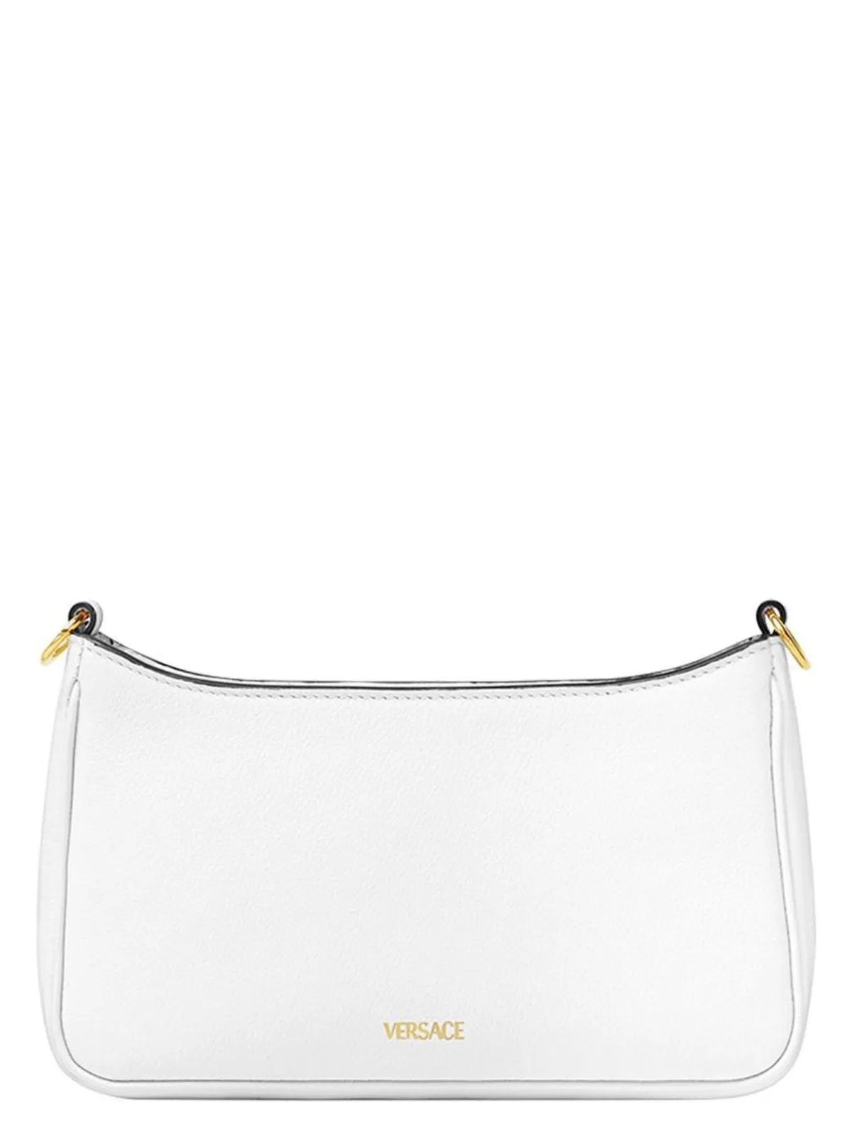 CALF LEATHER AND COTTON BAG