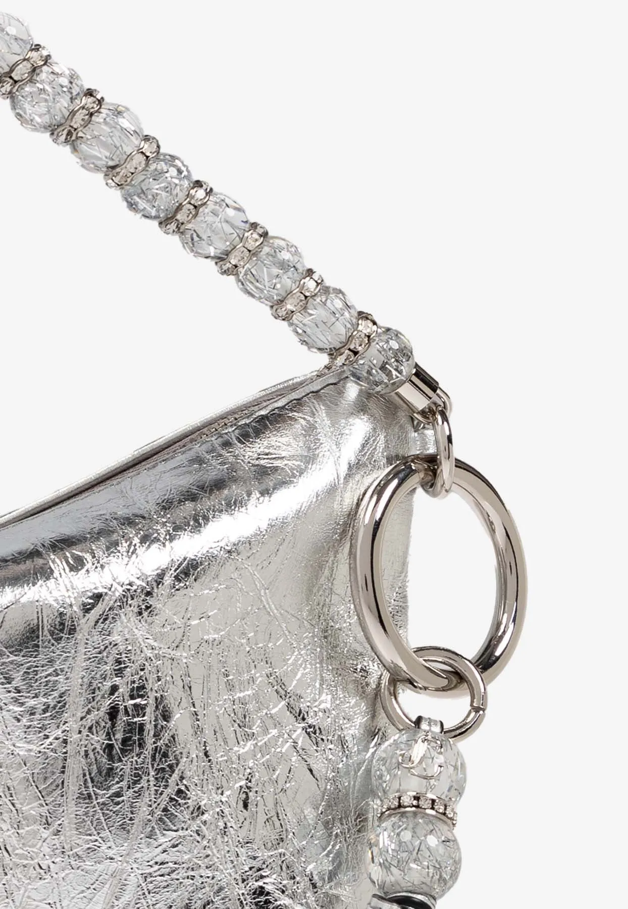 Callie Vintage Metallic Shoulder Bag